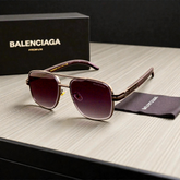 Balenciaga Sunglasses – black & Brown Frame