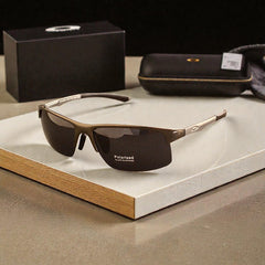 🕶️ OAKLEY – نظارة شمسية رياضية Polarized
