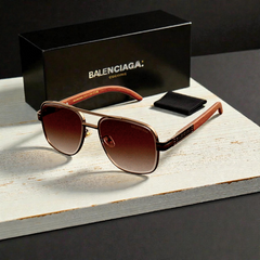 Balenciaga Sunglasses – black &amp; Brown Frame