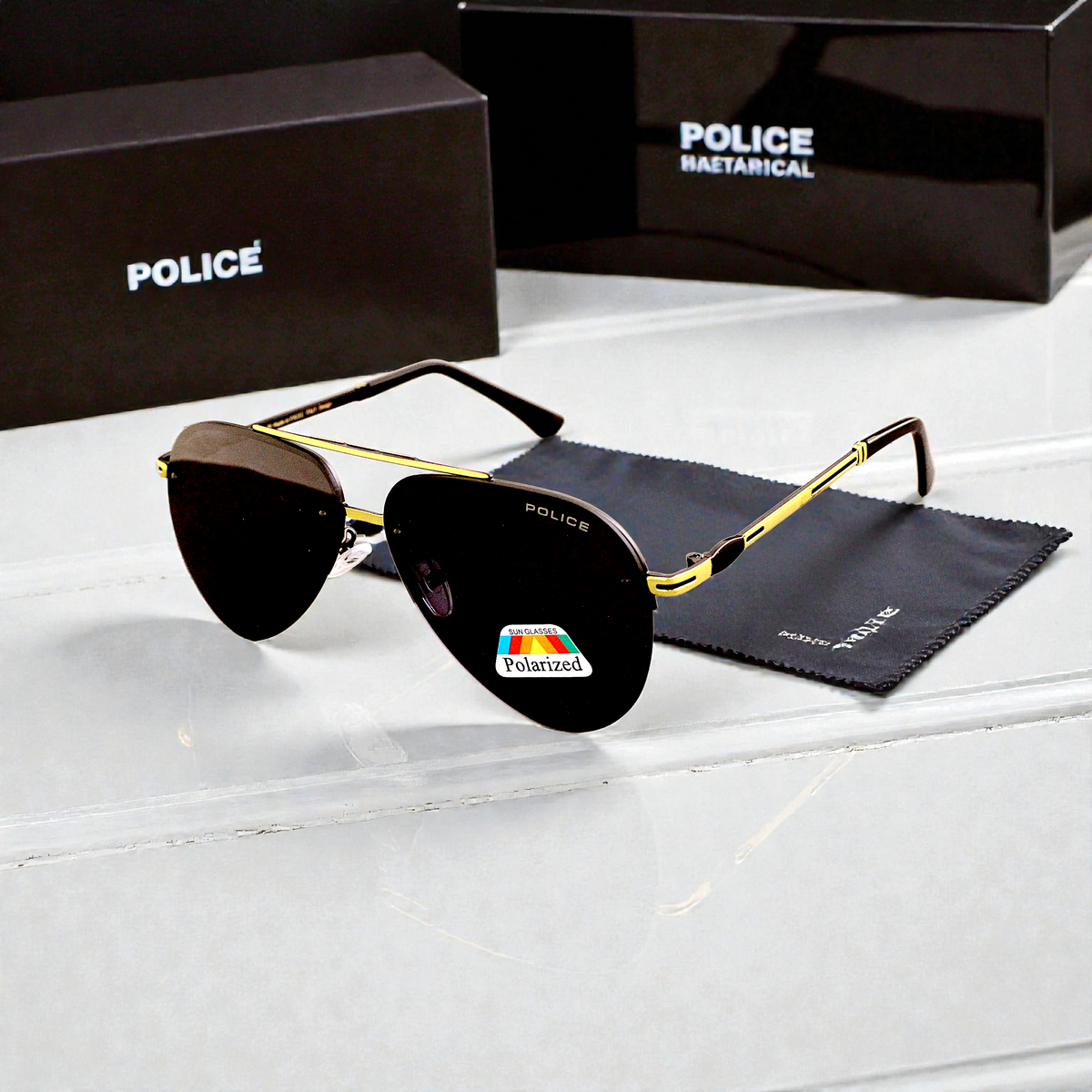 🕶️ POLICE – نظارة شمسية Polarized uv400